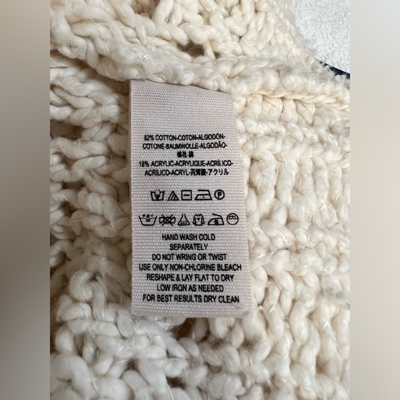 Free People Cream Knit Sweater - Picture 9 of 10